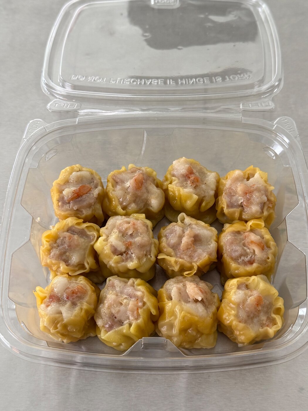Pork siomai dumplings